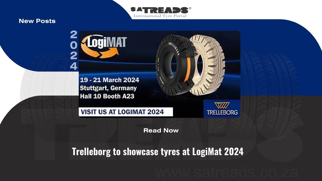 Trelleborg to showcase tyres at LogiMat 2024